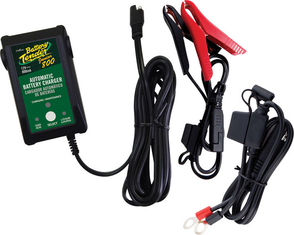 Battery Tender Junior Selectable 12V Charger 022-0199-Dl-Wh