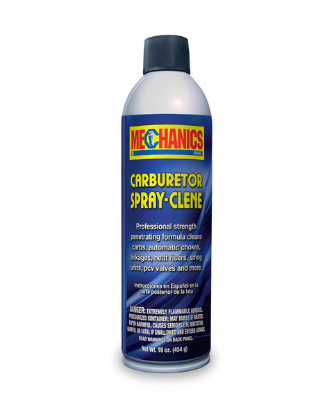 Mechanics Carburetor Spray Cleaner 16 Oz 50213 / 50216Mb