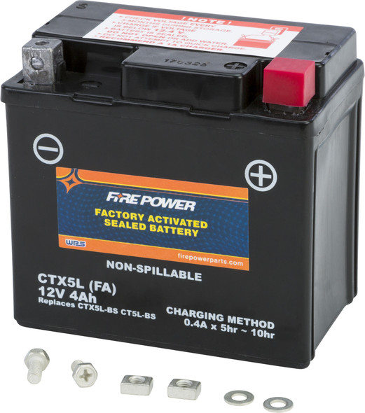 Fire Power Battery Ctx5L Sealed Factory Activated Ctx5L-Bs(Fa)