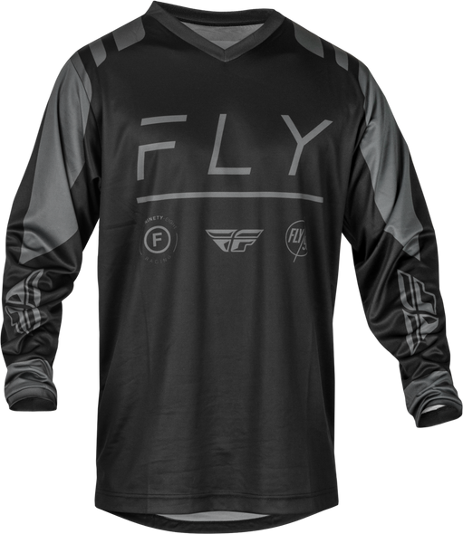 Fly Racing F-16 Jersey Black/Charcoal Md 377-921M