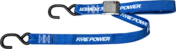 Fire Power 1.5" Tie-Down Blue 2/Pk 29-13053