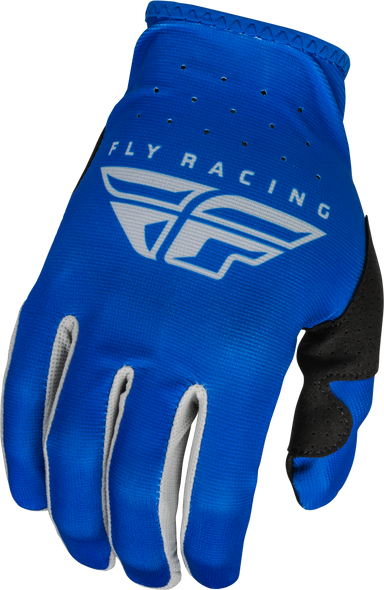 Fly Racing Lite Gloves Blue/Grey Md 376-711M
