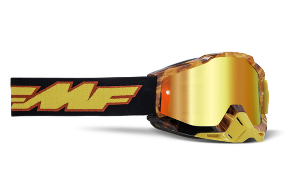FMF Vision Powerbomb Goggle Spark Mirror Red Lens F-50037-00005