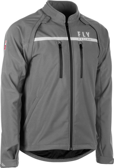 Fly Racing Patrol Jacket Grey Md 373-687M