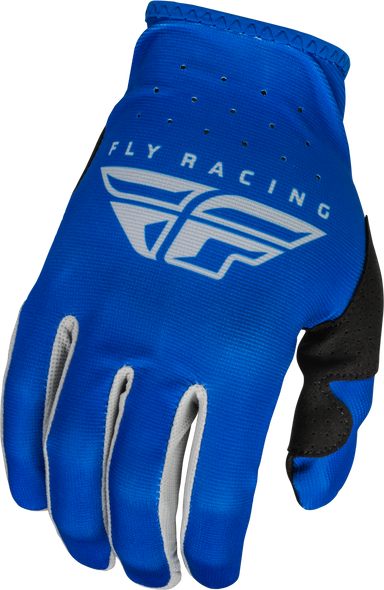 Fly Racing Lite Gloves Blue/Grey Lg 376-711L