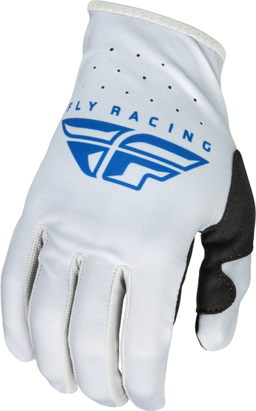 Fly Racing Youth Lite Gloves Grey/Blue Ys 376-716Ys