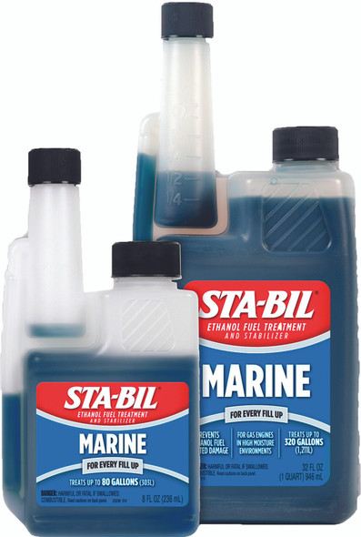 Sta-Bil Marine Ethanol Fuel Treatment And Stabilizer 8Oz 6/Case 22260/22239