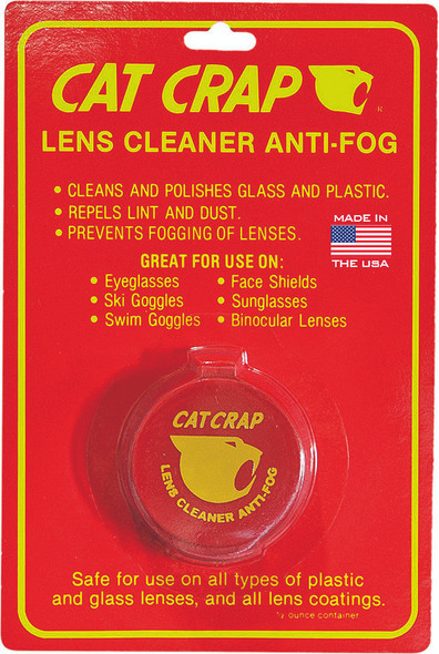 Cat Crap Anti-Fog Lens Cleaner Paste 0.5Oz 10003P