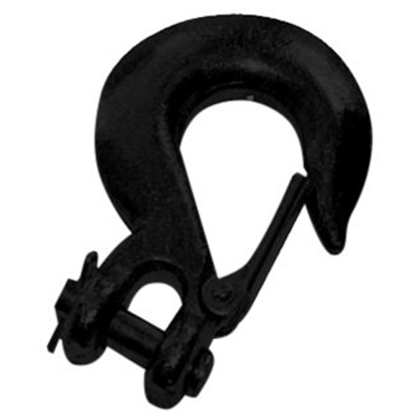 Kfi Winch Cable Hook Black Se-Hook