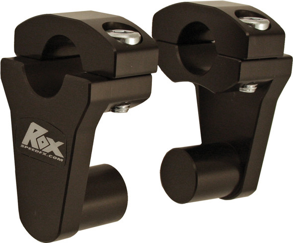 Rox Elite Series Pivot Handlebar Riser 2" (Black) 1R-P2Sek
