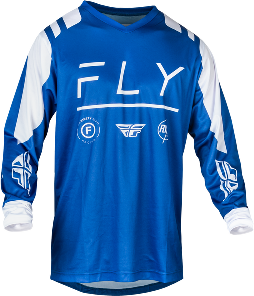 Fly Racing F-16 Jersey True Blue/White 2X 377-9242X