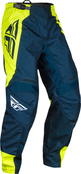 Fly Racing F-16 Pants Navy/Hi-Vis/White Sz 32 377-93232