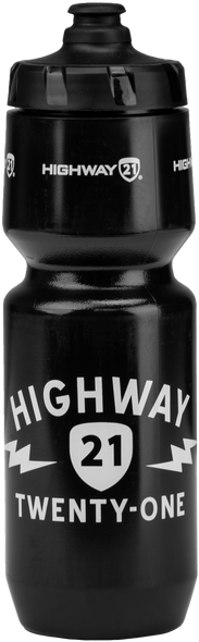 Highway 21 Water Bottle Black 489-9984