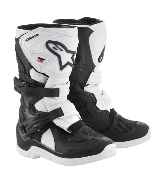 Alpinestars Tech 3S Boots Black/White Sz Y13 2014518-12-13