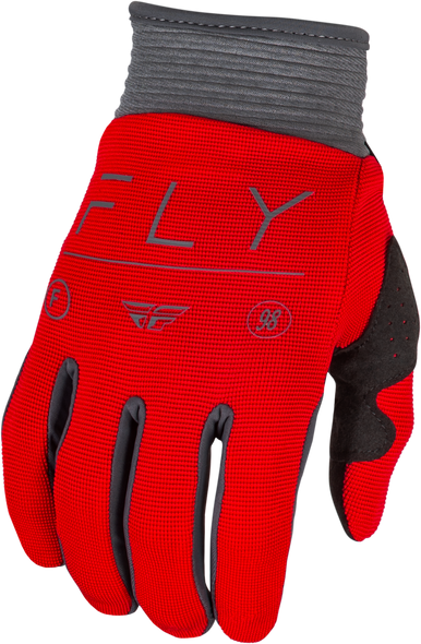Fly Racing Youth F-16 Gloves Red/Charcoal/White Yl 377-913Yl