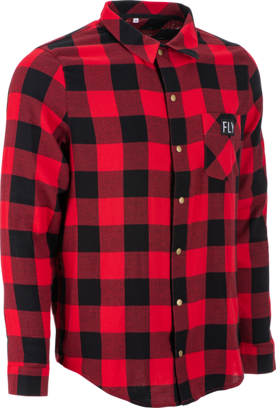 Fly Racing Fly TEK Flannel Red/Black 2X 354-63922X