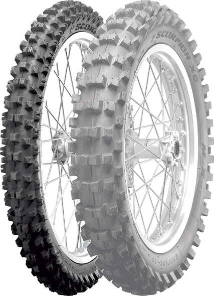 Pirelli Tire Xc Mid Soft Front 80/100-21 51R Bias Tt 3888600