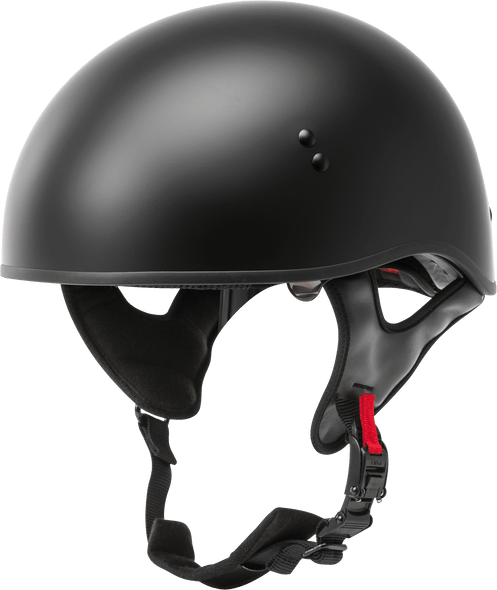 Gmax Hh-65 Half Helmet Naked Matte Black Md H1650075