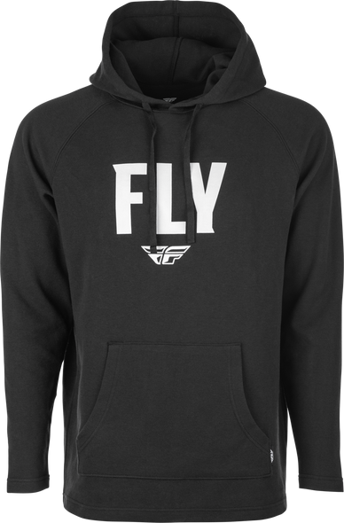 Fly Racing Fly Weekender Pullover Hoodie Black/White 2X 354-00102X