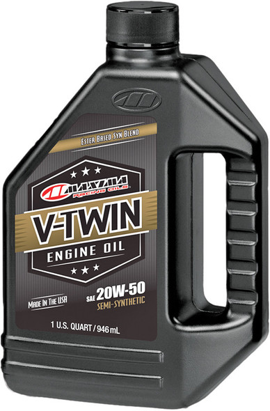 Maxima V-Twin Synthetic Blend Engine Oil 20W-50 32Oz 30-14901