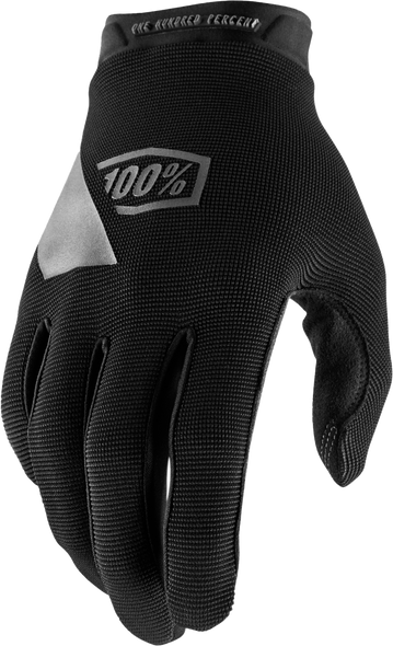100% Ridecamp Gloves Black Lg 10011-00007