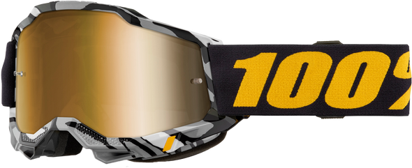 100% Accuri 2 Goggle Ambush Mirror True Gold Lens 50014-00030