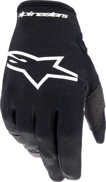 Alpinestars Youth & Kids Radar Gloves Black Yxs 3541823-10-Xs