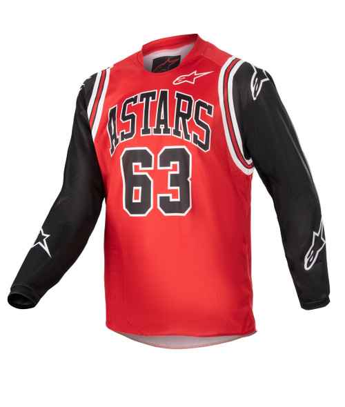 Alpinestars Youth Racer Acumen Le Jersey Red/Black/White Yl 3777323-312-Lg