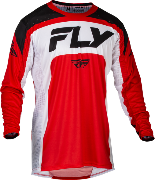 Fly Racing Lite Jersey Red/White/Black Lg 377-722L