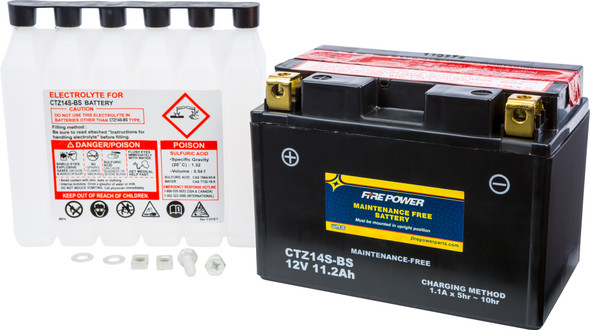 Fire Power Battery Ctz14S-Bs Maintenance Free Ctz14S-Bs
