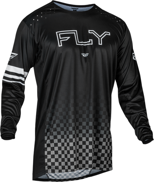 Fly Racing Youth Rayce Bicycle Jersey Black Yl 377-050Yl