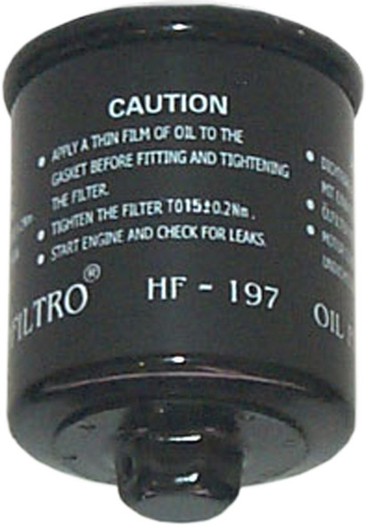 Hiflofiltro Oil Filter Hf197