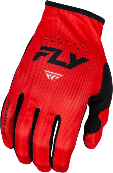 Fly Racing Youth Lite Gloves Red/Black Yl 377-712Yl