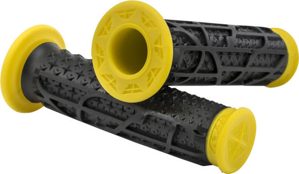 Fly Racing Pilot Ii ATV Grips Yellow/Black 18180014A