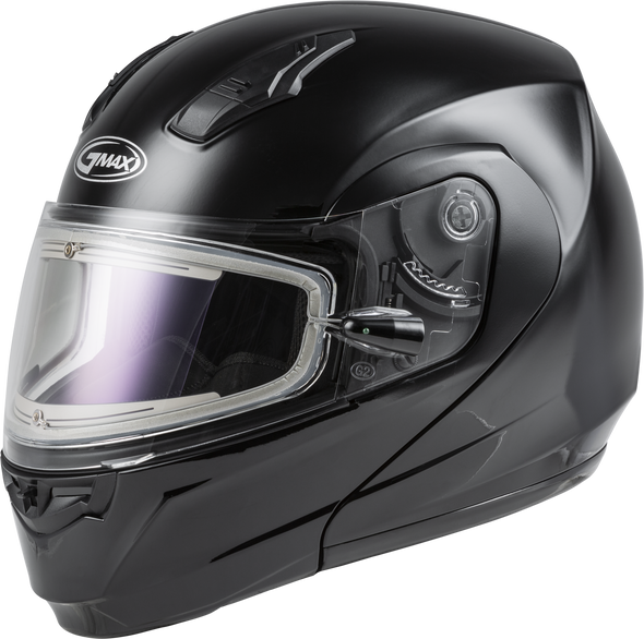 Gmax Md-04S Modular Snow Helmet W/Electric Shield Black Xl M4040027
