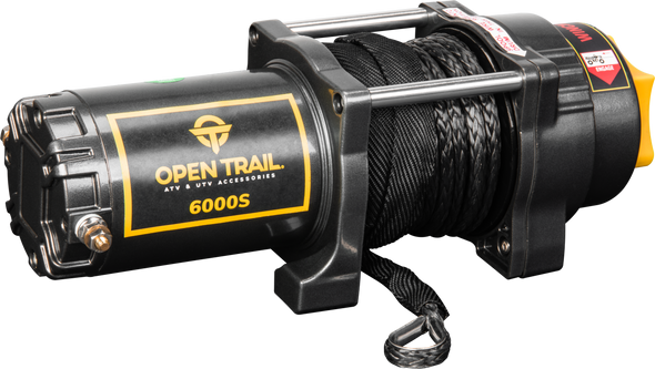 Open Trail 6000Lb Winch Synthetic Rope 460-0133