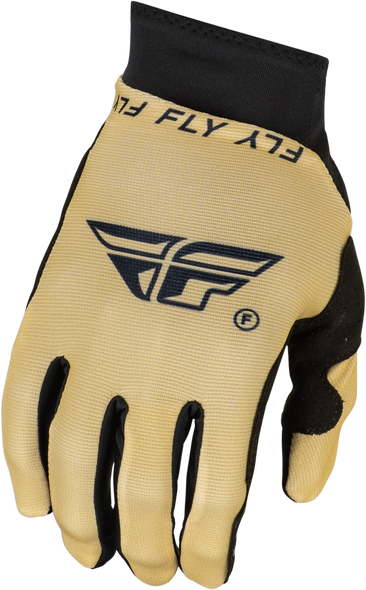 Fly Racing Pro Lite Gloves Khaki/Black Lg 377-043L