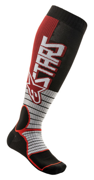 Alpinestars Mx Pro Socks Burgundy/Black Medium 4701520-301-M