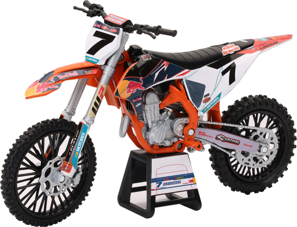 New-Ray 1:12 Scale Redbull Ktm 450Sx-F Aaron Plessinger #7 58363