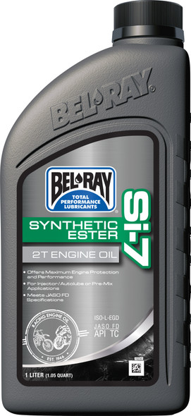 Bel-Ray Si-7 Full Synthetic 2T Engine Oil 1L 99440-B1Lw