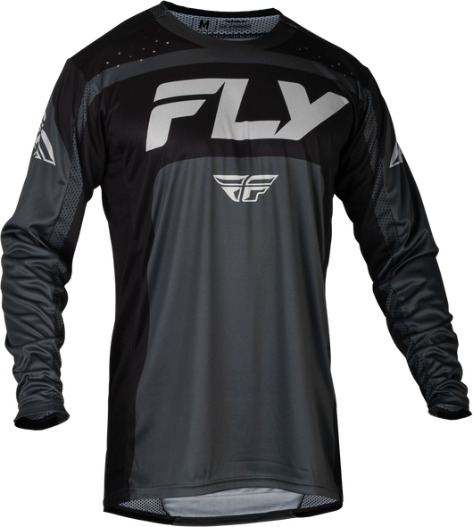Fly Racing Lite Jersey Charcoal/Black Sm 377-721S