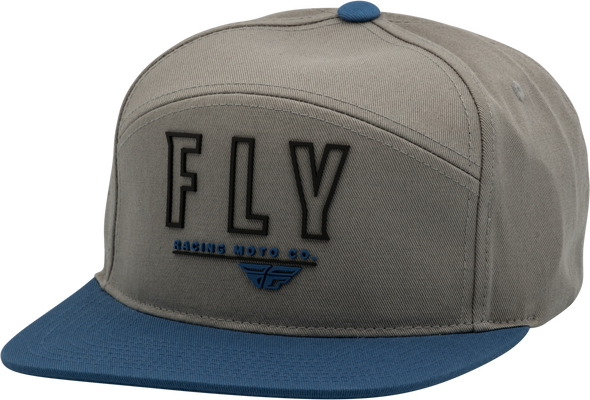 Fly Racing Fly Skyline Hat Light Grey/Blue 351-0027