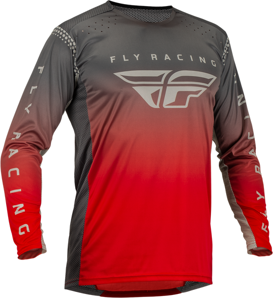 Fly Racing Lite Jersey Red/Grey 2X 376-7232X