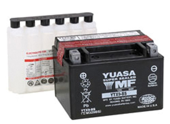 Yuasa Ytx9-Bs Maintenance Free12 Volt Battery Yuam329Bs