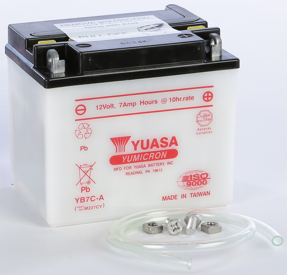 Yuasa Battery Yb7C-A Conventional Yuam227Cy