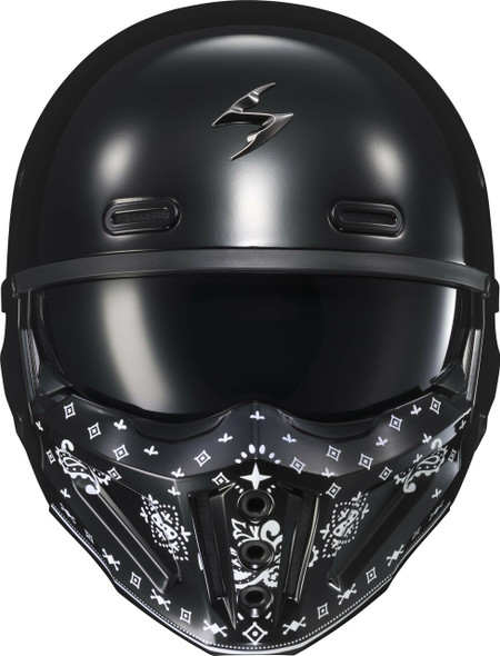 Scorpion Exo Covert X Mask Bandana Gloss Black 52-730-06