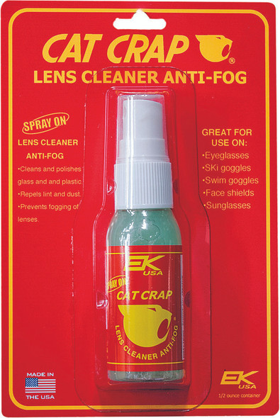 Cat Crap Anti-Fog Lens Cleaner Spray On 0.5Oz 10808P
