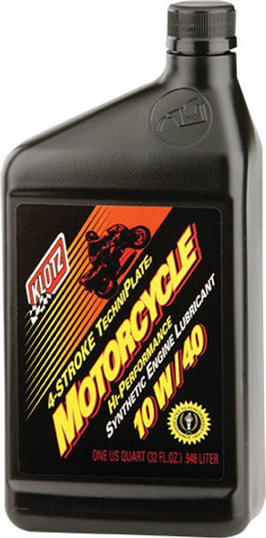 Klotz Motorcycle Techniplate 10W-40 32Oz Kl-840