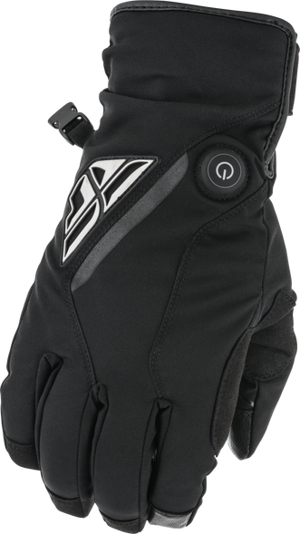 Fly Racing Title Heated Gloves Black Sm 476-2931S