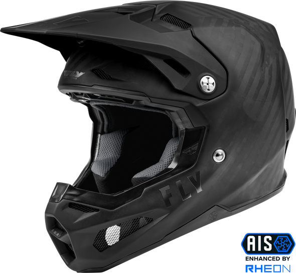 Fly Racing Formula Carbon Solid Helmet Matte Black Carbon Lg 73-4429L